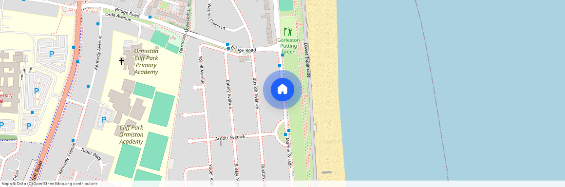 Marine Parade, Gorleston, Great Yarmouth