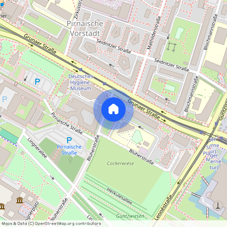 Grunaer Str. 18, 01069 Dresden - Pirnaische Vorstadt