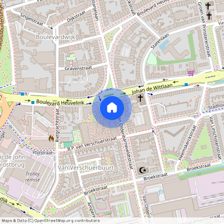 Van Verschuerbuurt, 6828 ZP, Van Oldenbarneveldtstraat, Arnhem