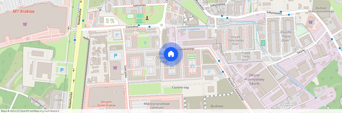 ul. Galicyjska, Łęg, Czyżyny, Kraków, małopolskie