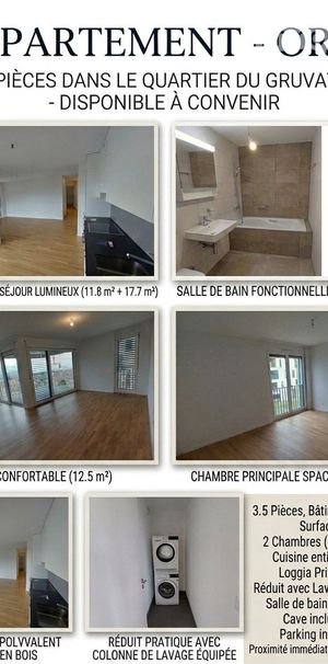 3.5 Zimmer, 80 m² - Photo 1