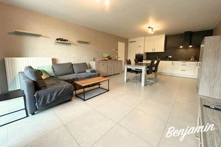 Nieuwbouwappartement met 1 slaapkamer, terras en garage te Dadizele - Photo 4