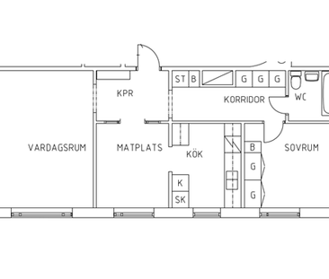 128 kvm på Samuel Permansgatan 9, Östersund - Photo 1