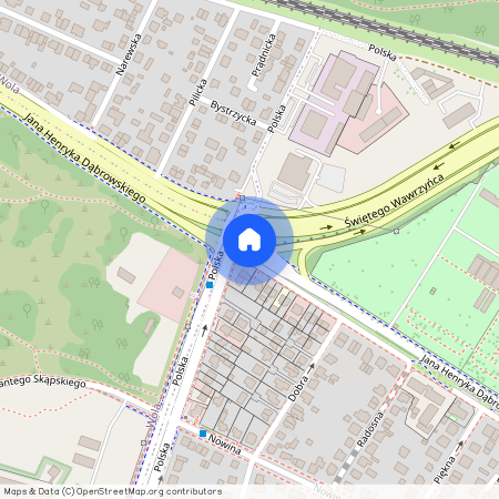 ul. Jana Henryka Dąbrowskiego, Jeżyce, Jeżyce, Poznań, wielkopolskie