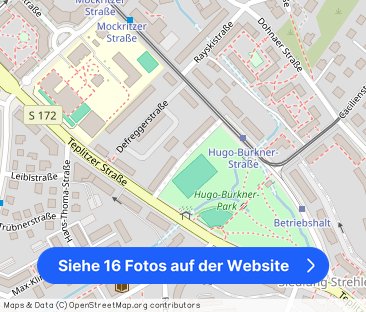 Strehlen, unterm Dach: eigener Garten + EBK - Foto 1