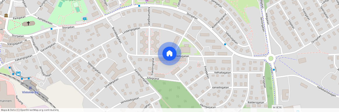 Bondebygatan, Vimmerby