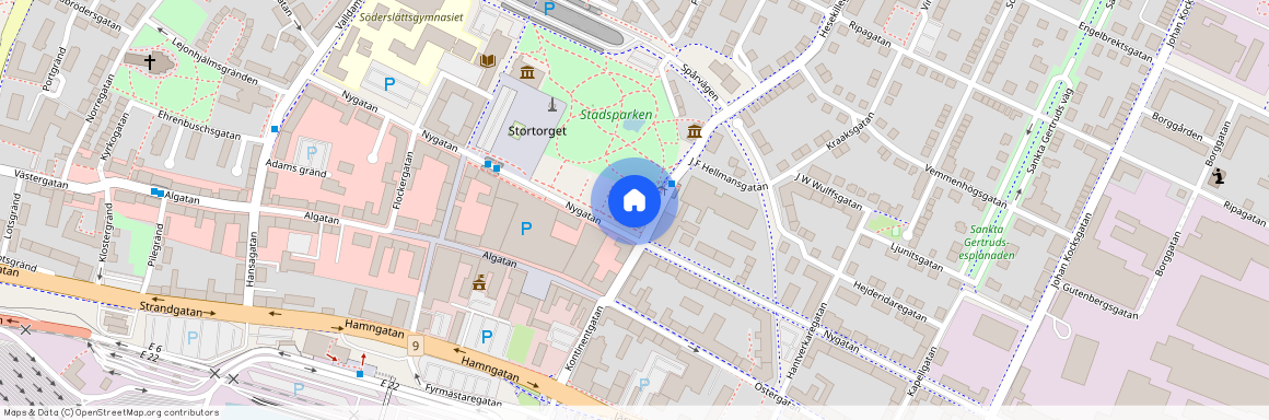 Trelleborg, Nygatan, 13 B, 23143