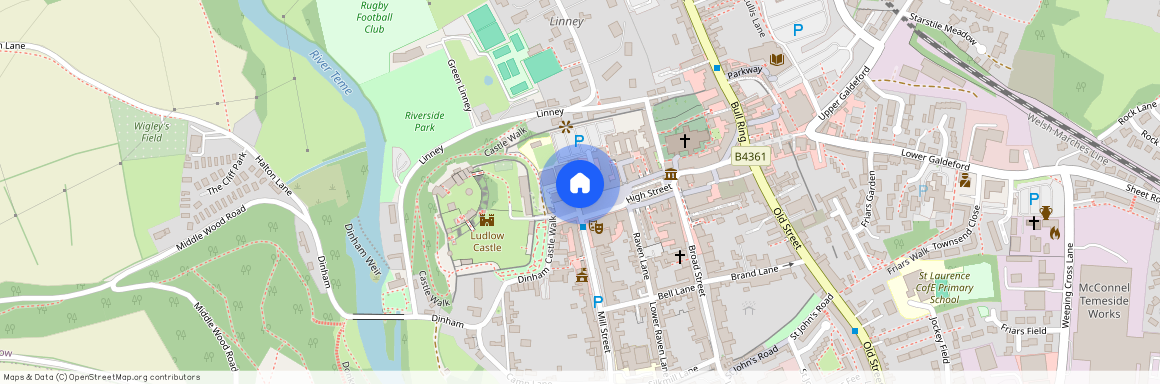 Flat 3, 16 Castle Street, Ludlow, Shropshire