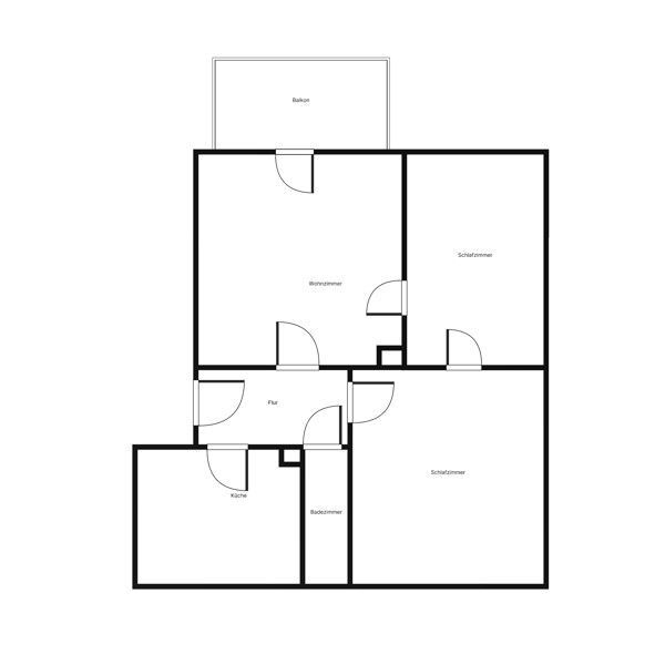 Perfekt für Jung und Alt – 3-Zimmer mit Balkon im Erdgeschoss - Photo 1