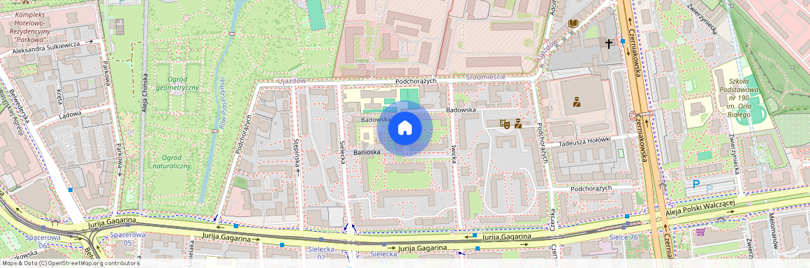 ul. Banioska, Sielce, Mokotów, Warszawa, mazowieckie