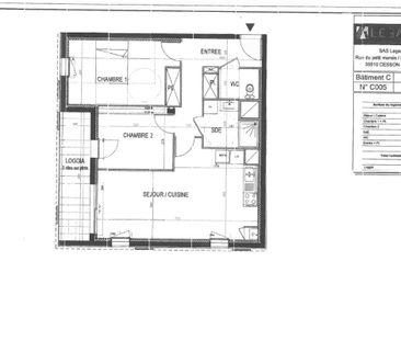 Appartement T3 à louer Cesson Sevigne - 62 m² - Photo 4