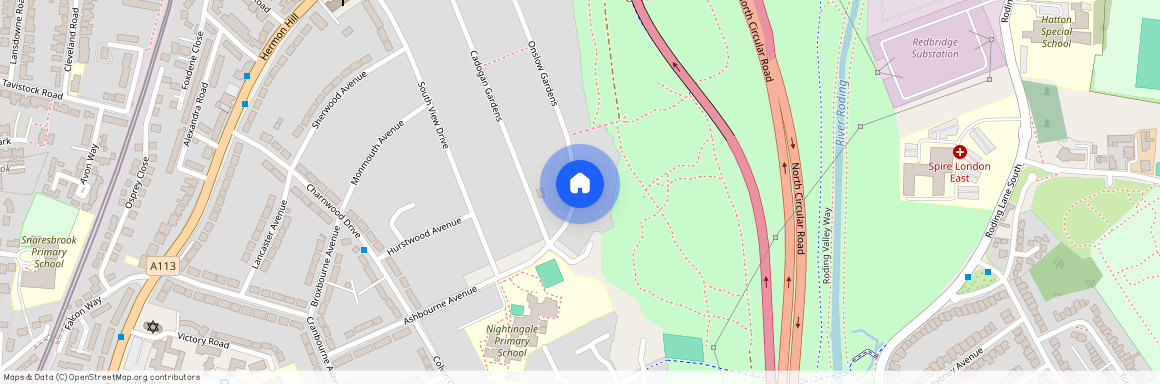 Onslow Gardens, London, E18