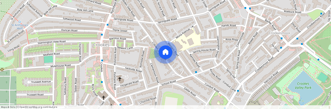 70 Cobden View Road, S10 1HQ, Crookes