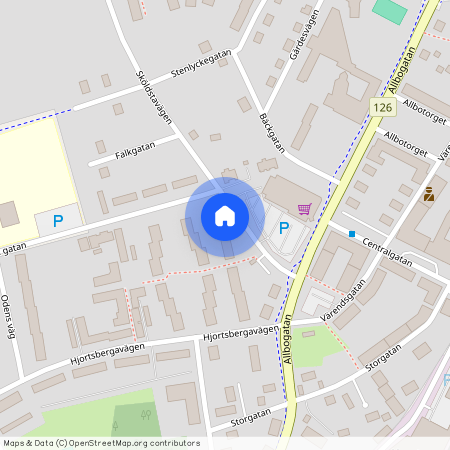 Alvesta Centrum, Kronoberg, Gröna Gatan 1 B