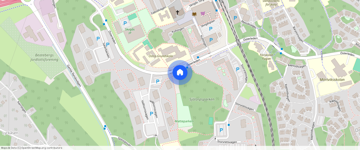 Skogås, Huddinge, Stockholm, Klövjestigen 10