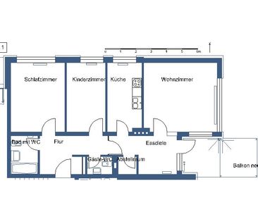 Großzügig wohnen mit Blick ins Grüne – 3 Zimmer und Balkon - Photo 4