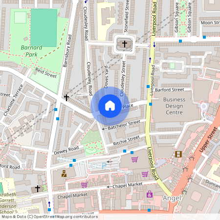 Doves Yard, Cloudesley Place, Islington, London, N1