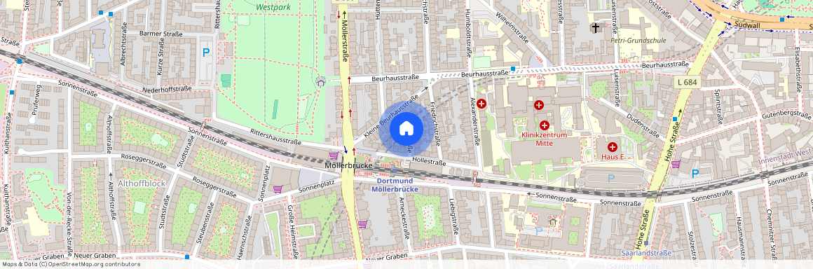 Fächerstr., 44137 Dortmund - Innenstadt-West