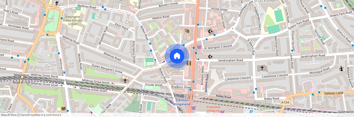 John Campbell Road, N16 8JZ, London