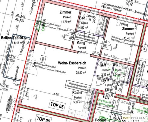 3 Zimmer Wohnung inkl. EWE Einbauküche inkl. Geräte und KFZ Stellplatz - Foto 1