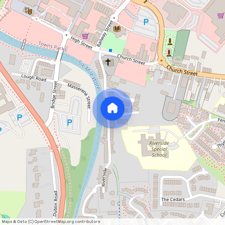 Flat 1, 17 Riverside, Antrim, BT41 4BH