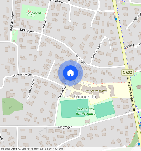 Talgoxvägen, Uppsala