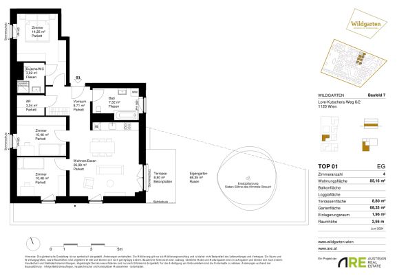 *NEUES PROJEKT* Urbanes Wohnen im Wildgarten ab 01.02.2025 - Photo 1