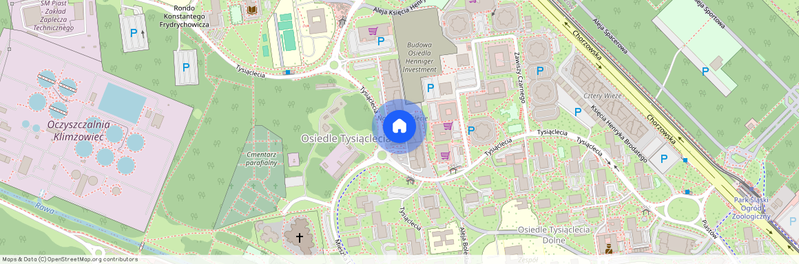 ul. Tysiąclecia, Osiedle Tysiąclecia, Katowice, śląskie