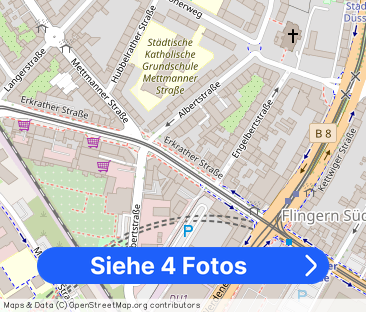 Demnächst frei! 1-Zimmer-Wohnung in Düsseldorf - Foto 1