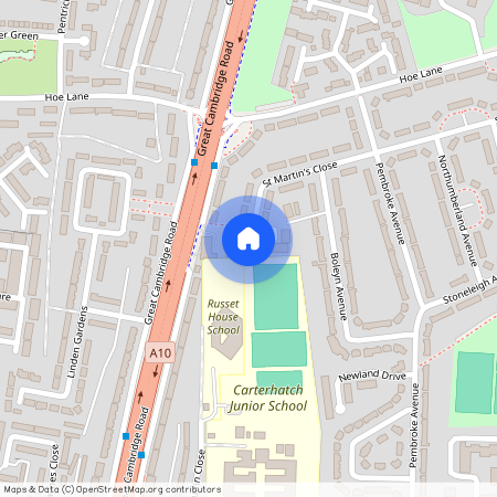 St Martins Close, Enfield, Greater London, EN1