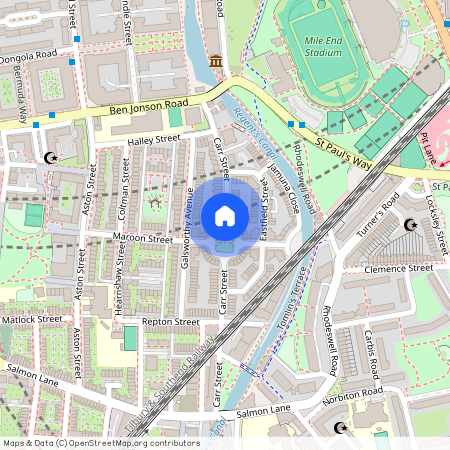 E14 Carr Street, London