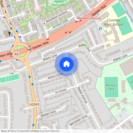 Blakes Avenue, New Malden, Surrey, KT3