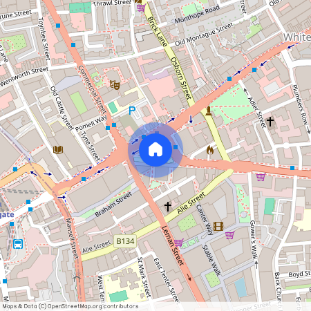 New Drum Street, Aldgate, London, E1