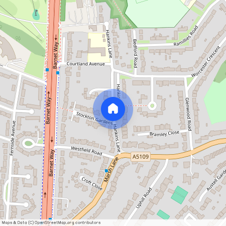 Hankins Lane, London, NW7