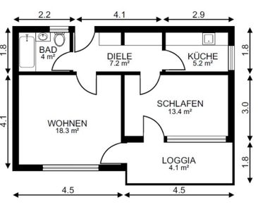 2-Zimmer Wohnung in Bad Soden-Salmünster - Foto 1