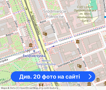 Kawalerka przy stacji metra Świętokrzyska - Фото 1