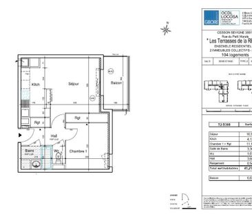 Appartement T2 à louer Cesson Sevigne - 41 m² - Photo 3