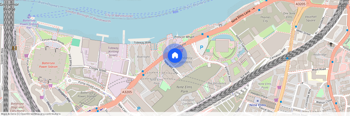 New Union Square, London, SW11