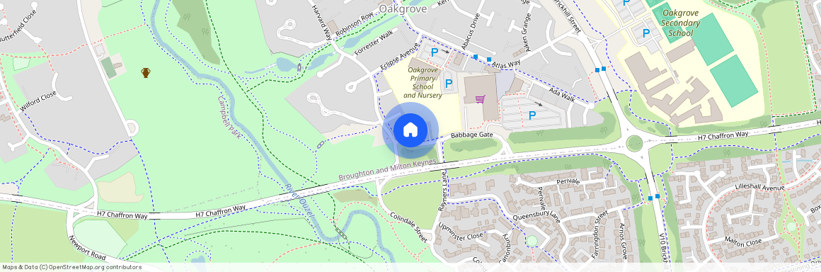 2, 5 Larson Close, Oakgrove, Milton Keynes, MK10