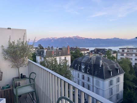 Magnifique 3.5 pièces en duplex au coeur de Lausanne. - Photo 5