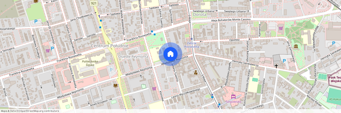 ul. Juliana Tuwima, Centrum Południe, Zabrze, śląskie