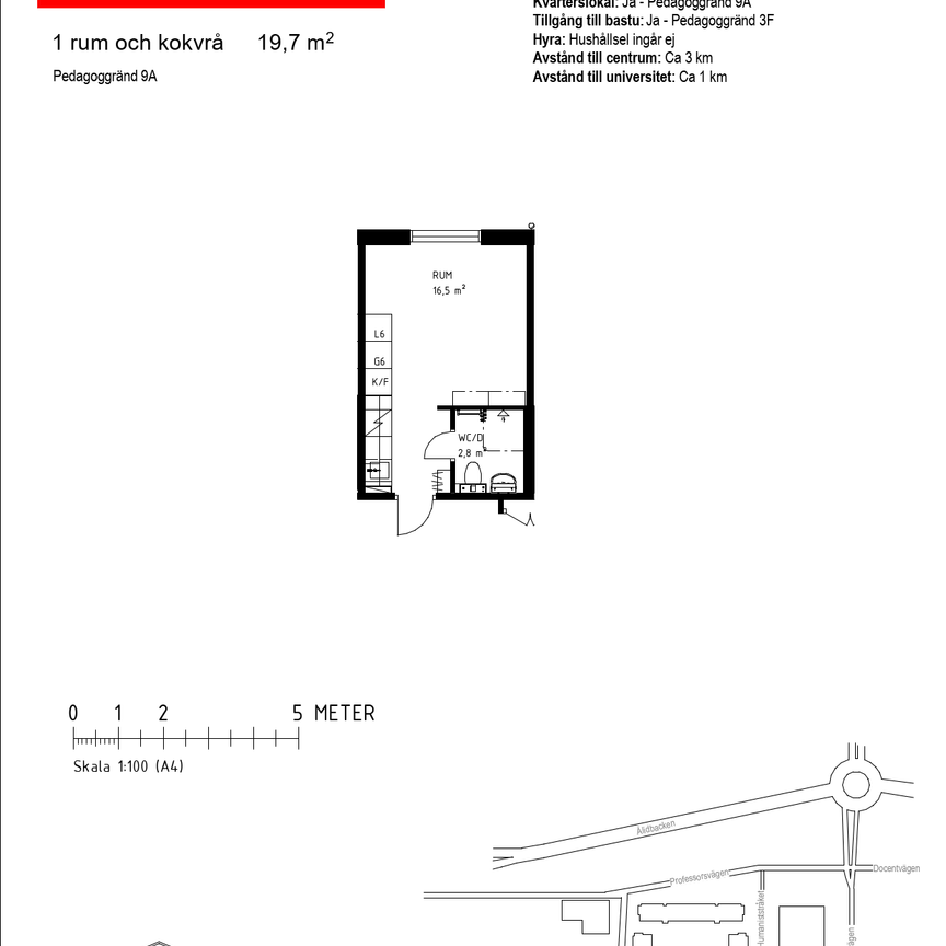 Pedagoggränd 9 A - Foto 2