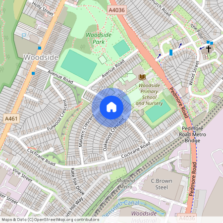 Bradford Road, Dudley, West Midlands