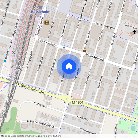 Hässleholm, Skåne, Godtemplaregatan 21 C