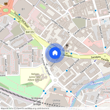 The Quadrant, 150 Sand Pits, Birmingham, B1