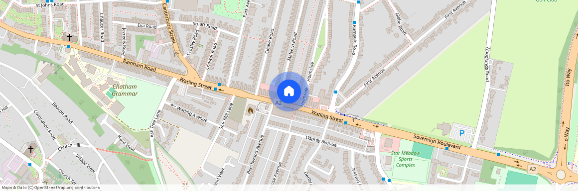 Watling Street, Gillingham