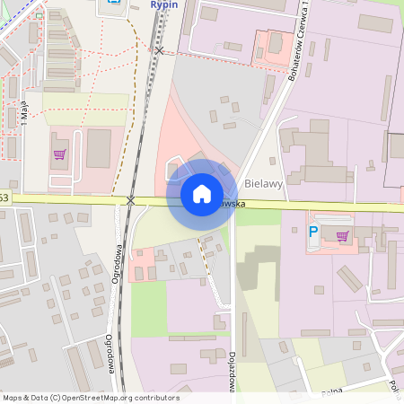 ul. Mławska, Rypin, rypiński, kujawsko-pomorskie