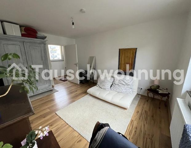 TAUSCHWOHNUNG Helle & ruhige 2-Zimmer-Wohnung mit Balkon direkt am Rhein - Foto 1