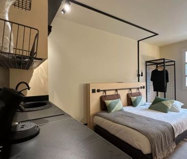 Dans Résidence Hôtelière, Studio meublé de 19 m2, Royalieu proche d... - Photo 3