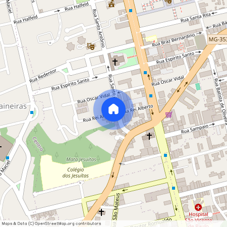 Rua Rei Alberto, Centro, MG, Juiz De Fora